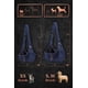 thumbnail image 4 of Mochila portabebés NOAH & PAW Denim para perros pequeños de 1,5 a 4,5 kg, 4 of 9
