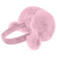 thumbnail image 3 of Cache-oreilles d'Hiver Mignon en Fausse Fourrure pour Filles Femmes Protection des Oreilles Cache-Oreilles Rose, 3 of 5