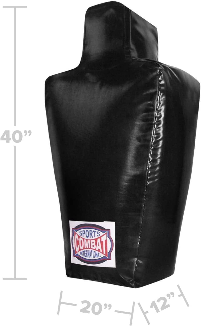 Combat Sports MMA Floor Striking Bag 60 lbs. Black