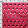thumbnail image 3 of oneOone Viscose Chiffon Pink Fabric Asian Japanese Fan Sewing Craft Projects Fabric Prints By Yard 42 Inch Wide, 3 of 4