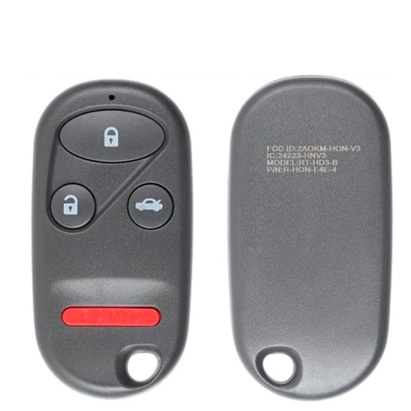 ILCO Keyless Remote Fob for Honda CR-V S2000 1997 - 2008 3B-E4EG8DJ-RKE-HON-4B4