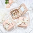 thumbnail image 7 of TINGN Bridal Shower Gifts for Bridal To Be Guests - Bride Bachelorette Gifts Bridesmaid Proposal Gifts Flower Girl Gifts for Wedding Day Maid Matron Of Honor Gifts Bridesmaid Jewelry Box Initial R, 7 of 7