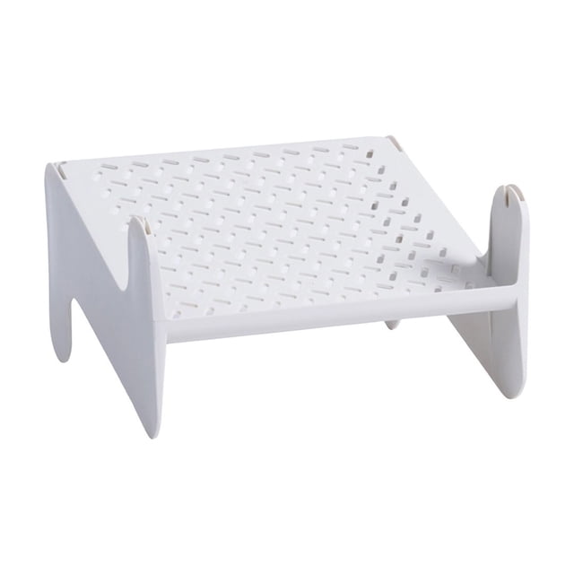Shoe Storage Organizer,Foldable Storage Box Multilayer Stackable Foldable Shoe Rack Shoe Storage Rack Shoe Rack Layered Shoe Rack Non Perforated Storage Rack Breathable Plastic Material