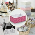 thumbnail image 5 of Storage Basket Foldable Open Organizers for Clothes Toys Books15.75x10.63x6.96in Seamless Pattern Of Pink Flamingos, 5 of 8