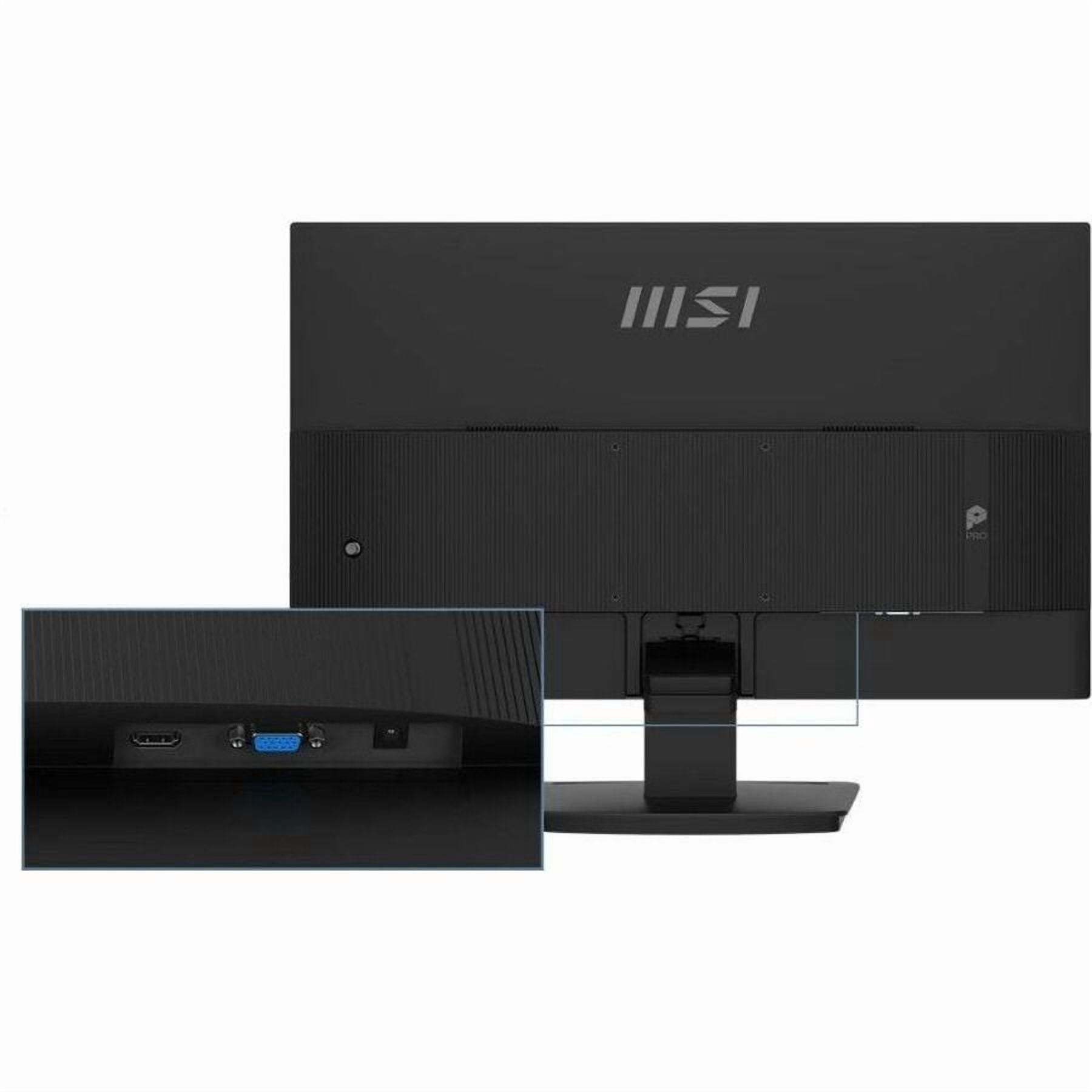 MSI PRO MP243L E14 24" Class Full HD LCD Monitor - 16:9 - Black - 23.8" Viewable - In-plane Switching (IPS) Technology - 1920 x 1080 - 16.7 Million Colors (8-bit) - Adaptive Sync/FreeSync - 250 Nit...