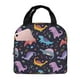 thumbnail image 1 of Disketp Cartoon Dinosaur for Insulated Lunch Bag for Women and Men, Perfect for Work, Hiking, Picnic, 1 of 8