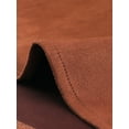 thumbnail image 6 of INSPIRE CHIC Women's A-Line Front Slit Knee Length Wrap Faux Suede Skirt M Caramel, 6 of 6