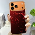 thumbnail image 3 of Case For Apple iPhone Air / 17 Pro / 17 Pro Max Series Case, Slim Thin Transparent Flexible Clear TPU Shockproof Phone Case For iPhone 17 Series, Red Rose Butterflies (3), 3 of 6
