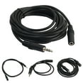 thumbnail image 1 of 3.5mm Male to 3.5mm Female Extension Stereo Audio Cable Tool Headset Dual Use, 1 of 7
