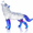 Blue, variant on ABCISI Crystal Wolf Figurine, Blue K9 Crystal Howling Wolf Statue, Animal Collectible Ornament for Home, Office, Desk, Shelf, Birthday, Christmas and Wolf Lover Gifts, Blue