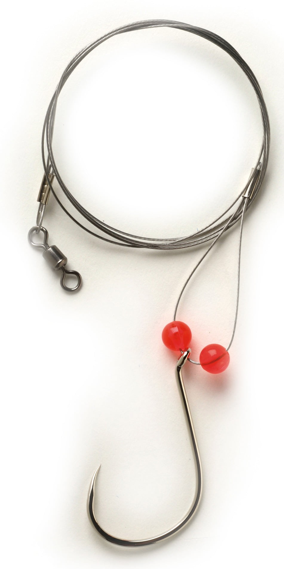 P-line Sturgeon Rig Fishing Equipment, #5/0 Wide Bend Hook, 60# Wire - Walmart.com - Walmart.com