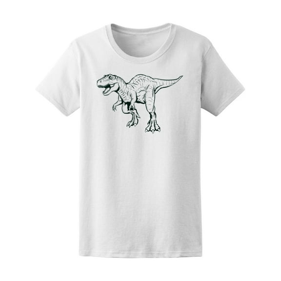 T Rex Draw T-Shirt Men -Image by Shutterstock, Male Large