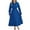 2-blue wedding guest dresses for women, variant on UPPADA Womens Fall Wedding Guest Dress Solid Long Sleeves Maxi Dress Elegant Evening Party Special Dresses Semi Formal Dresses for Women Plus Size