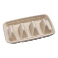 thumbnail image 6 of Sioweci Disposable Taco Holders for Parties Sturdy Taco Tray Holder with Dividers Eco-Friendly Taco Plates Packaging Box for Events Taco Bar Serving Set 10 pcs, 6 of 13