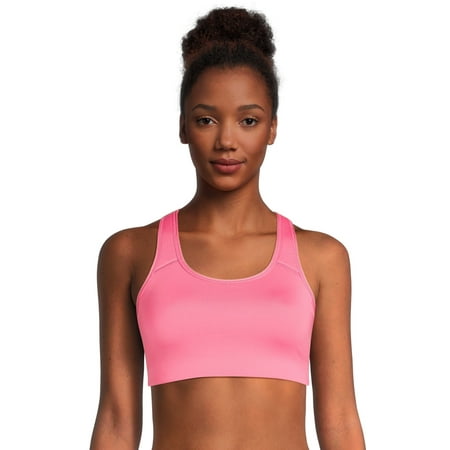 Avia Racerback Sports Bra for Women, Medium-Support, S-3XL