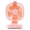 Pink, variant on Desktop Fan Usb Charging Large Capacity 4000 Ma Mute Office Large Air Volume Shake Head Fan