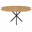 A-Wood,Black, variant on Folding Dining Table for Small Spaces 43 inch MDF Table Walnut Veneer Space Saving Foldable Table for Kitchen Dining Room