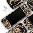 thumbnail image 4 of Design Skinz - Compatible with Steam Deck - Skin Decal Protective Scratch-Resistant Removable Vinyl Wrap Cover - Brown Vector Leopard Print, 4 of 5