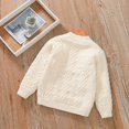 thumbnail image 3 of Godderr Kids Boy Girl Knit Sweater for Toddler Sweater Soft Long Sleeve Pullover Warm Sweater for 3-8Y, 3 of 5
