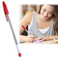 thumbnail image 5 of 3 Pack Ballpoint Pen, Medium Point, 1.0 mm, Black+Red+ Blue Ink, Smooth Writing Point Pens,Journaling Fine Point Pens,Black & Blue Ink (1ml)Tri-Color Ballpoint Pens Set Multi-Color Pens(3Pcs), 5 of 7