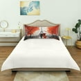 thumbnail image 6 of Red Paris Street Satin Pillowcase for Hair and Skin Silk Pillowcase Soft Breathable Sleeping Pillow Covers Smooth Cooling Pillowcase with Envelope Closure Size Standard 20x30 in Home Decor Gifts, 6 of 7