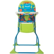 Cosco Kids Simple Fold Deluxe High Chair with 3-Position Tray, Monster Syd
