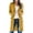 Yellow, variant on Ecetana Womens Long Sleeve Cable Knit Long Cardigan Open Front Button Sweater Outerwear with Pockets