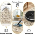 thumbnail image 6 of Findosom Washable Runner Rug 2'x8' Non-slip Kitchen Runner Rug, Vintage Paisley Runner Rugs Soft Distressed Carpet Boho Runner Rug for Hallway Bedroom Laundry Entryway,Beige, 6 of 9