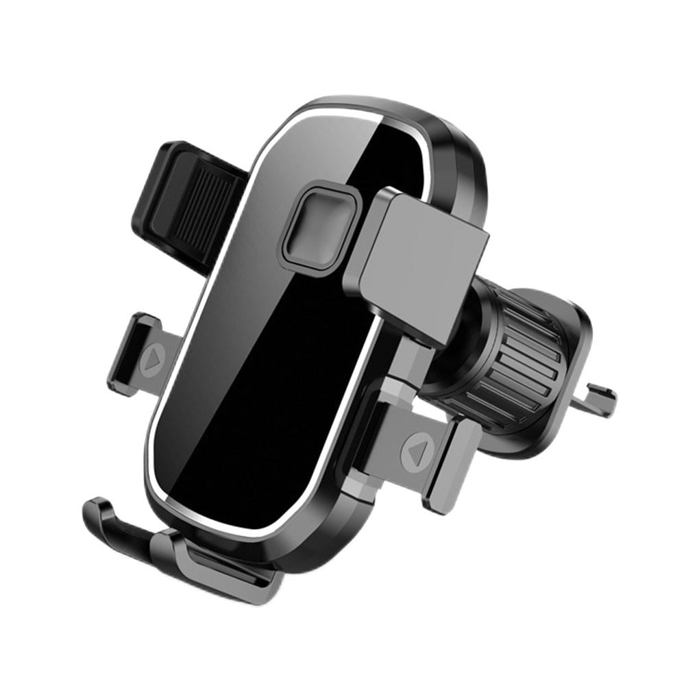 Blukar Car Phone Holder, Air Vent Car Phone Mount Cradle 360° Rotation -  2023 Upgraded Super Stable Hook Clip - One Button Release Car Phone Holder