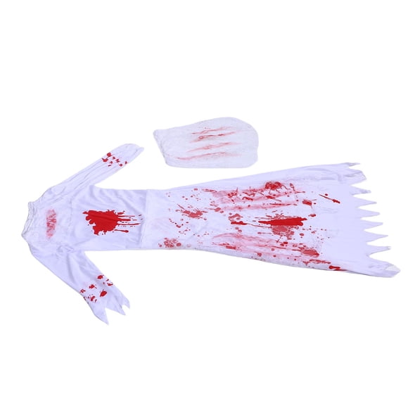 Disfraz De Novia Zombi Para Mujer, Disfraz De Halloween Aterrador Para Mujer, Disfraz De Carnaval, Disfraz De Zombi, Disfraz De Novia Sangrienta De Halloween Para Fiesta Festiva