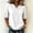 White #008, variant on Womens Embroidered Cotton Linen Tops Summer Casual Boho Linen Mid Cuffed Sleeve Shirts V Neck Vacation Work Daily Blouses, M