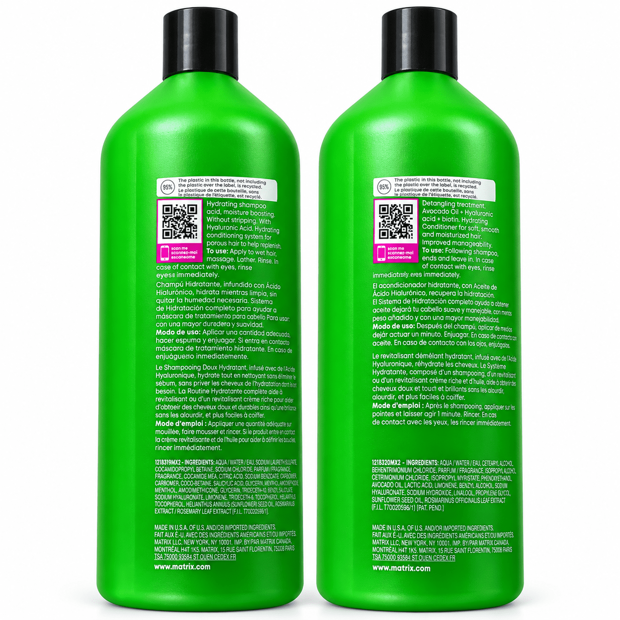 Matrix Food For Soft Hydrating Shampoo 32 oz & Food For Soft