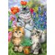 thumbnail image 3 of SAYTAY Garden Cats Spring Garden Flag 12.5' x 18' Kittens Floral Bucket, 3 of 3