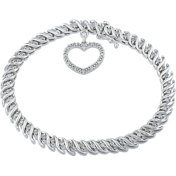 Everly Women's Diamond Sterling Silver Tennis Bracelet