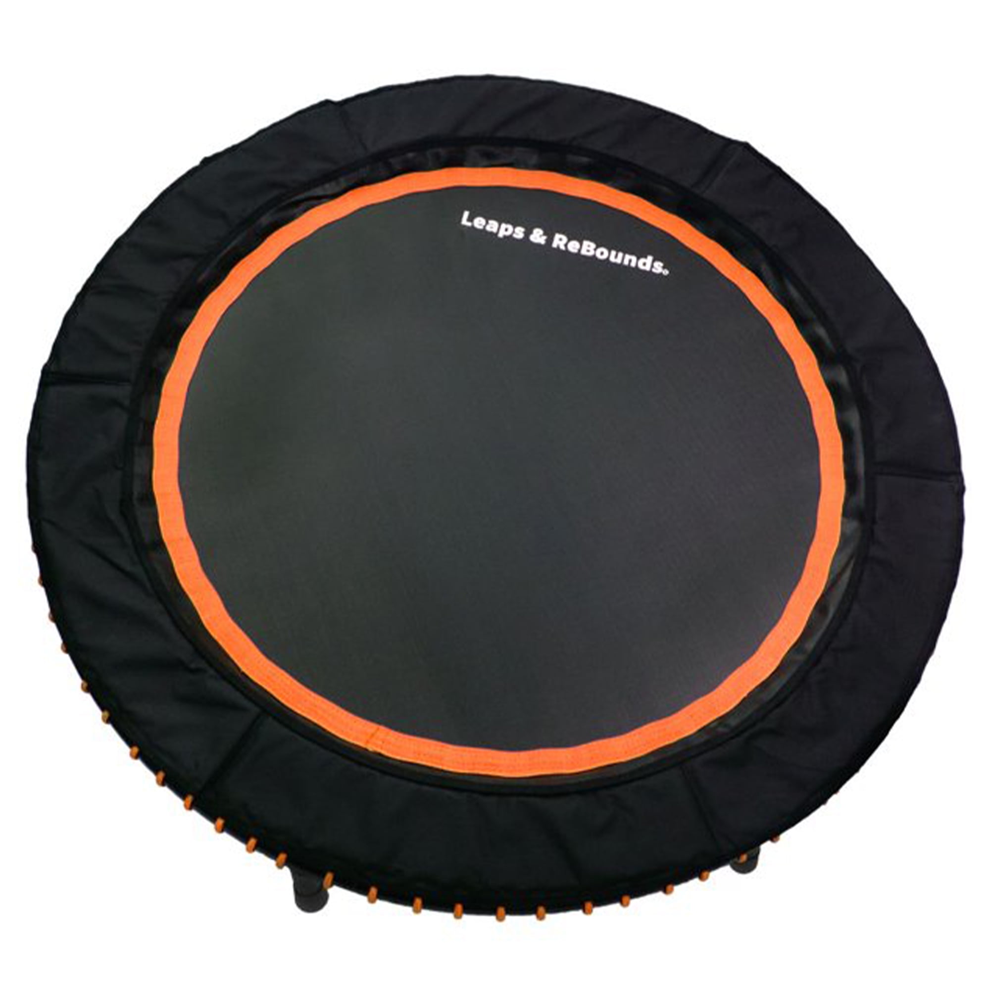 The Leaps and Rebounds Mini Fitness Trampoline and Rebounder