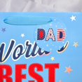 thumbnail image 4 of 13" Large Fathers Day Gift Bags with Tissue Paper for Best DAD's Present Wrapping (HAPPY FATHER'S DAY), 4 of 4