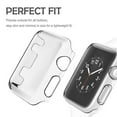 thumbnail image 2 of 2pcs 38/42mm PC Frame Transparent Case Replacement for Transparent Case Case iWatch Series 1 2 3 Shockproof Cover Thin Protective Shell, 2 of 8