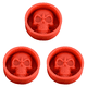 thumbnail image 1 of Molde para Pastel Calavera Halloween Bandeja Hornear Jabón Utensilios () Rojo, 1 of 2
