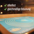 thumbnail image 4 of Silicone Mat Silicone Baking Mat Baking Mat BPA Free Nonstick with Measurements Fondant Dough Pastry Baking Mat Dough Mat Reusable for Fondant Pastry Pizza Mat, 50x40cm Blue, 4 of 7