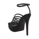 thumbnail image 3 of Zapatilla Mujer Miracol Vestir Tacones Fiesta negro 25, 3 of 4