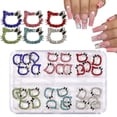 thumbnail image 3 of 60/30/10PCS Hello Kitty 3D Nail Charms Alloy Full Diamond Jewelry Nail Rhinestone Charms Crystal Nail Manicure Cartoon tzw, 3 of 7