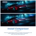 thumbnail image 3 of PENGXAING 2Pcs Car Hood LED Light Strip Flexible 12V Car Decorative Light Bar Waterproof Auto Daytime Running Light Strips, 3 of 9