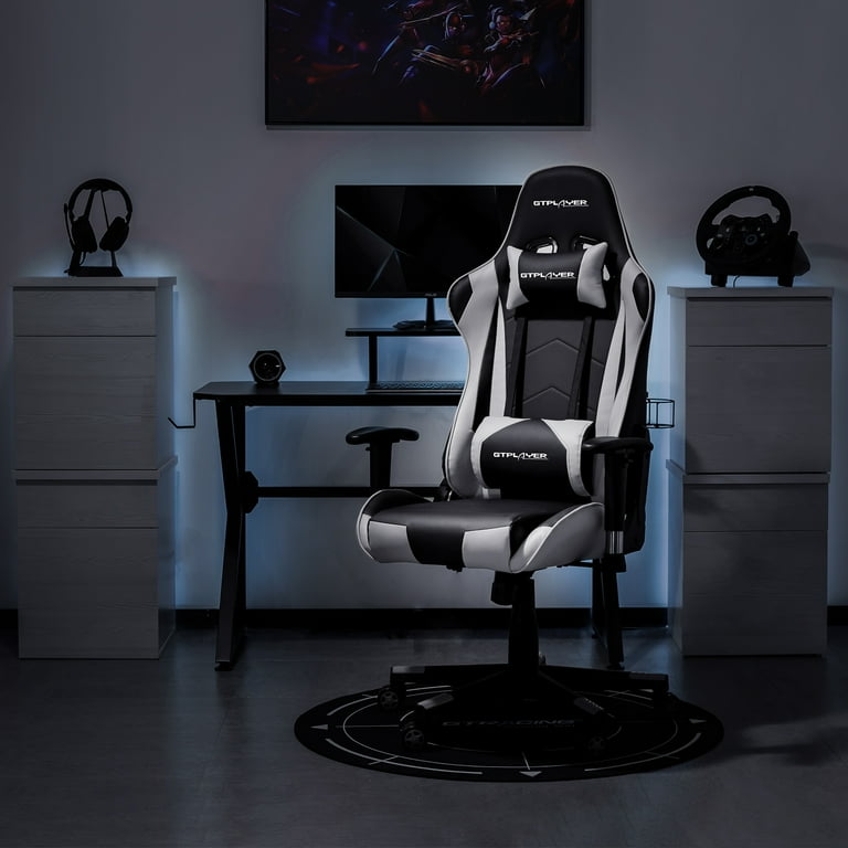 Comfortable Gaming Chair Headrest/Lumbar/Pillow