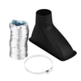 thumbnail image 2 of Car  Inlet Pipe, Funnel Kit Abrasion Resistance Inlet Pipe Air Intake  Universal Air Intake  Front Bumper Air  For Car For Man, 2 of 8