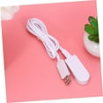 thumbnail image 3 of Hub Mini Extension Cord USB Date Charging Port Travel Extension Cord Travel Charger Micro USB Hub Computer Ultra Thin White Multi Charger Male to Female Hub Micro USB Charger-4 feet, 3 of 5