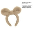 thumbnail image 7 of Eoperou Hair Hoop Non-slip Ultra Soft Cosplay Headdress Plush Bear Ears Plush Headband Hair Accessories, 7 of 7