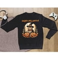 thumbnail image 5 of Happy Halloween Scottish Fold Witches Hat Pumpkin Carving Sweatshirt Unisex Merch Cat Lover Kitten Owner Gifts - 02019, 5 of 6