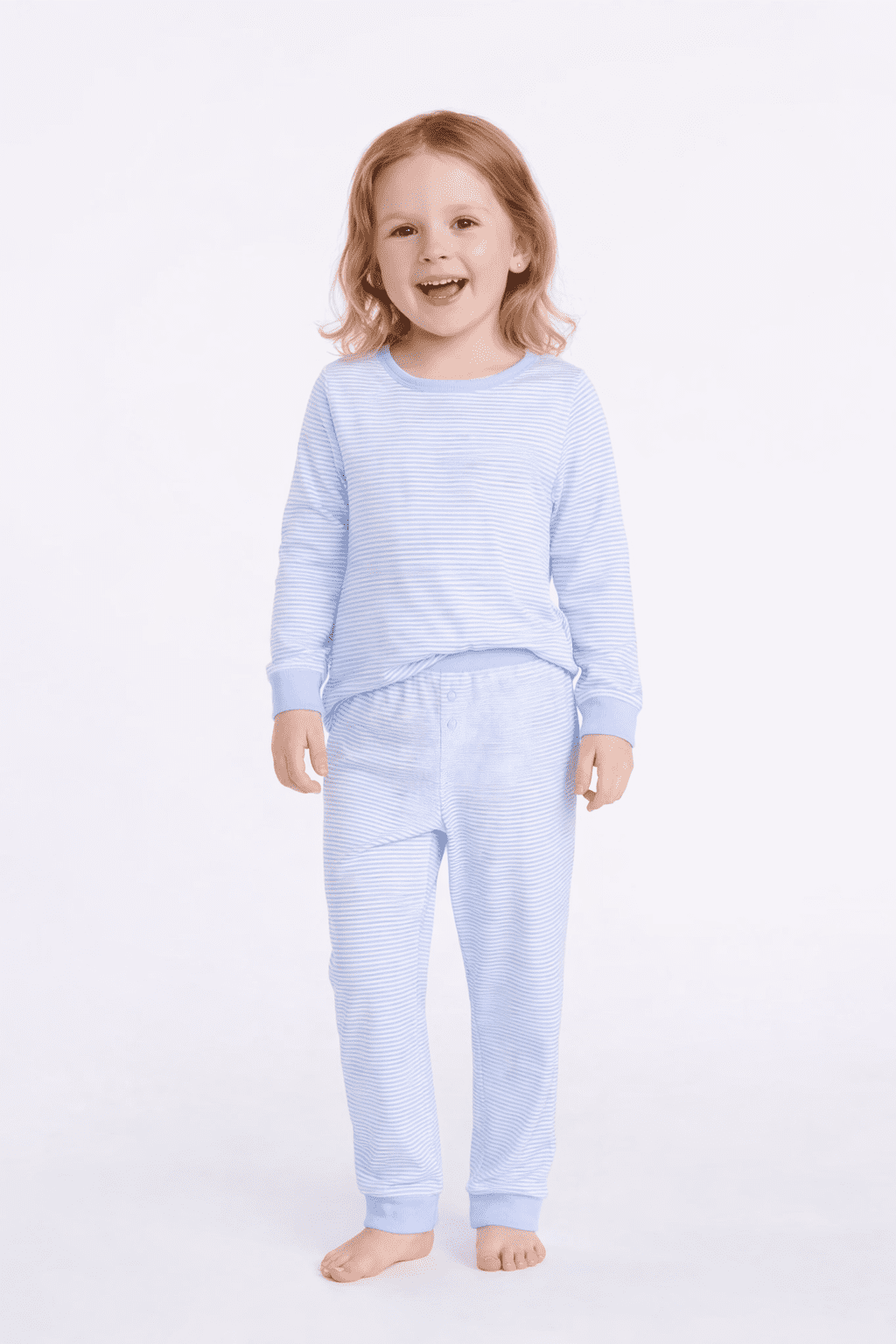 Joyspun Toddlers' Family Matching Cotton Tight Fit Pajama Set, 2-Piece, Sizes 2T-5T