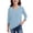 #A01-Dark Blue, variant on XADYUY Cute Tops for Girls 10-12 Henley V Neck Button Down Toddler T-Shirt Summer 3/4 Sleeve TShirt Cute Cotton Tops,Light Brown,5-6Years