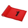 thumbnail image 1 of LOVIVER Golf Putting Green Flags for Golfers Practice Aid 51x36cm Replacement Golf Flag Red with Number 1, 1 of 8